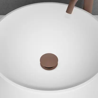 Bottenventil Scandtap Steel Pop-up Universal Duo