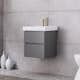 Tvättställsskåp Bathlife Eufori Small Grå