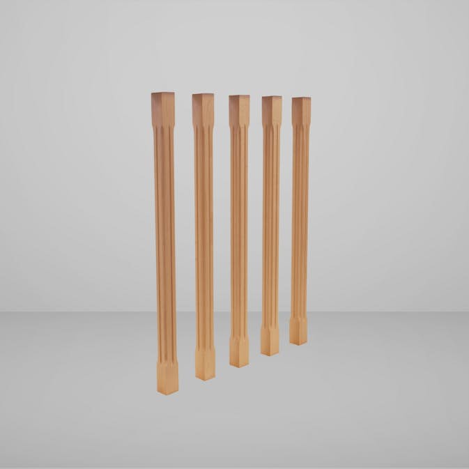 Rekkverkspiler Herrljunga Ledstångsfabrik Västeräng 4-pk