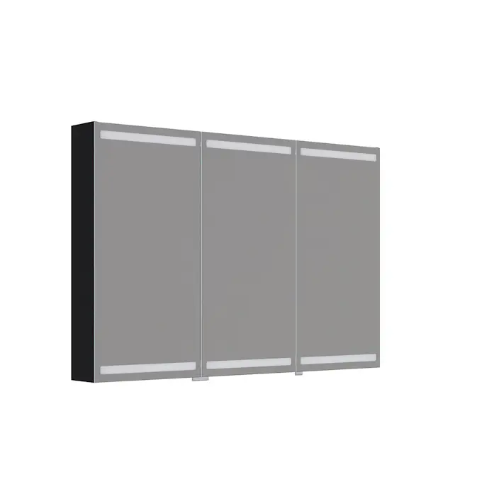 Spegelskåp Dansani Luna Level med Belysning och Ljusstyrning