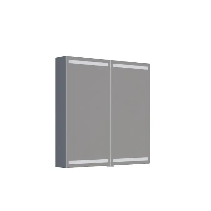 Spegelskåp Dansani Luna Level med Belysning och Ljusstyrning