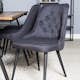 Spisegruppe Venture Home Jane med 6 Vera Stoler Polyester