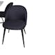 Spisegruppe Venture Home Estelle 140 med 4 Valentina Stoler Polyester