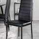 Spisegruppe Venture Home Dipp med 6 Slim Stoler