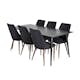 Spisegruppe Venture Home Dipp med 6 Leone Stoler
