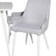 Spisegruppe Venture Home Pobbie med 4 Plake Stoler Polyester