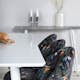 Spisegruppe Venture Home Pobbie med 6 Valentina Stoler Polyester