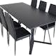 Spisegruppe Venture Home Madde med 6 Sly Stoler