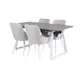 Spisegruppe Venture Home Ina med 4 Plake Stoler