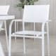 Spisegruppe Venture Home Virya 160x90 med 6 Santorini Stablestoler