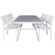 Spisegruppe Venture Home Virya 160x90 med 6 Santorini Stablestoler