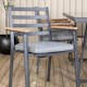 Spisegruppe Venture Home Douglas med 6 Brasilia Stablebare Lenestoler