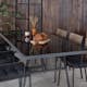 Spisegruppe Venture Home Douglas med 6 Peoria Spisestoler