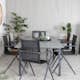 Spisegruppe Venture Home Lova 160 med 6 Aspen Spisestoler