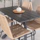 Spisegruppe Venture Home Denver med 4 Lindos Stoler
