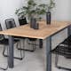 Spisegruppe Venture Home Perla 152 med 6 Leon Stablebare Spisestoler