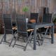 Spisegruppe Venture Home Marbella med 4 Pave Stoler