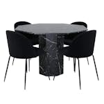 Spisegruppe Venture Home Monte Carlo med 4 Wrigley Stoler