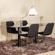 Spisegruppe Venture Home Oslo med 4 Muscot Stoler