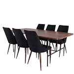Spisegruppe Venture Home Chicago med 6 Laura Stoler