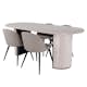 Spisegruppe Venture Home Bianca med 4 Valentina Stitcthes Stoler Polyester