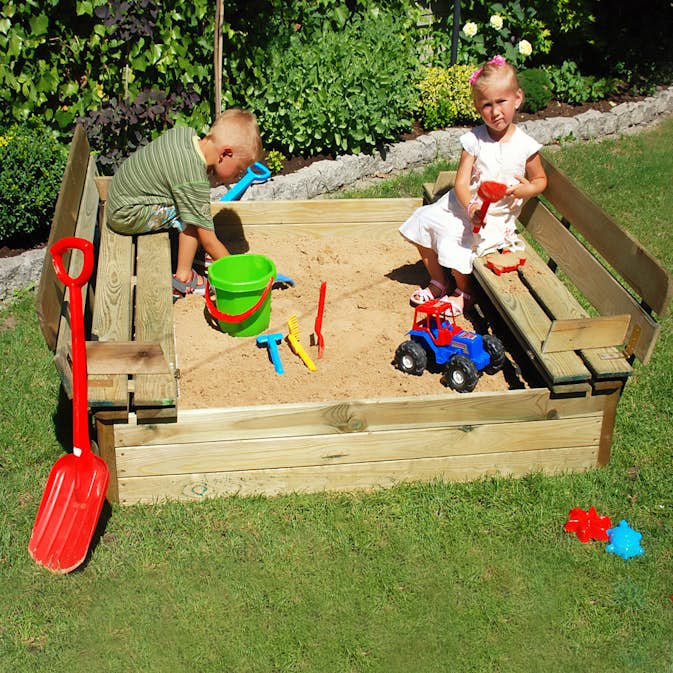 Sandkasse RKC Benklokk 140 cm