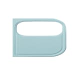 Skjærebrett Blanco Grå Plast Venstre 430 x 365 mm