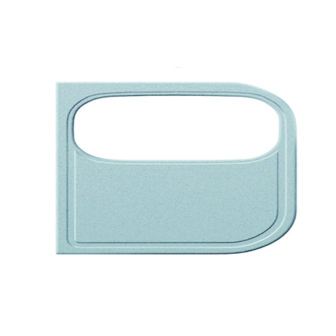 Skjærebrett Blanco Grå Plast Venstre 430 x 365 mm