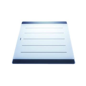 Skjærebrett Blanco Herdet Glass 466 x 340 mm