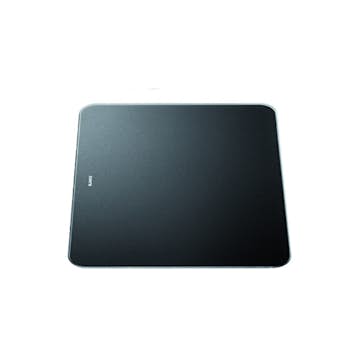 Skjærebrett Blanco Herdet Sort Glass 365 x 275 mm