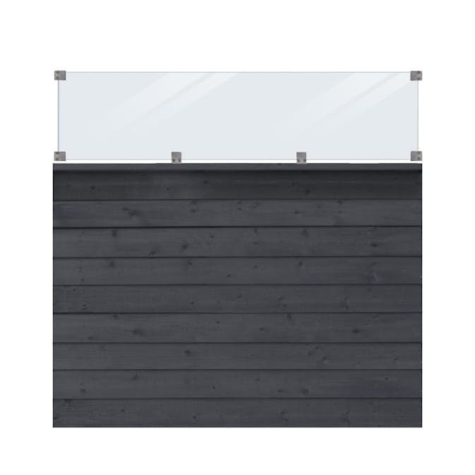 Levegg PLUS Klink med Glass 174x163