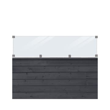 Levegg PLUS Klink med Glass 174x125