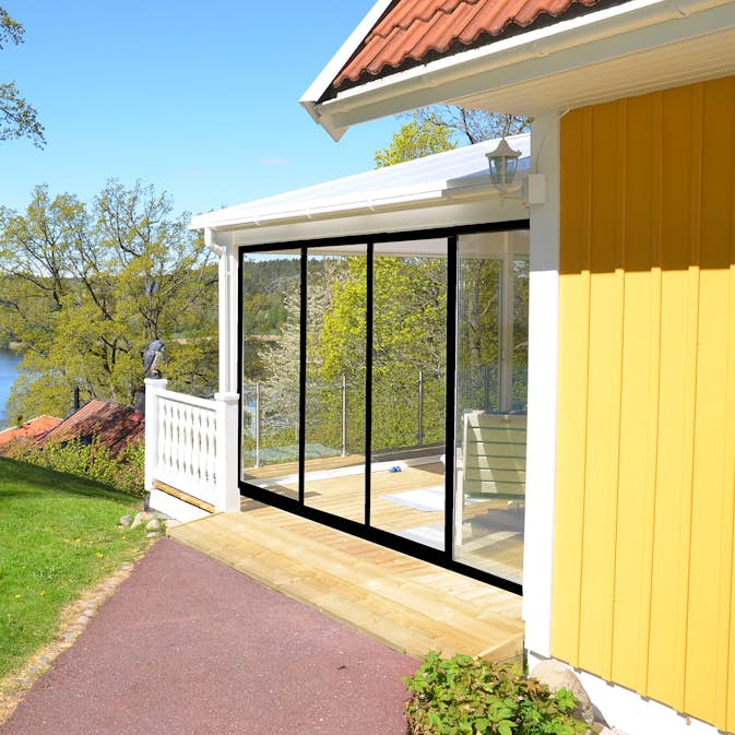 Skyvedører Landskap Stadig Sommer 4-delt