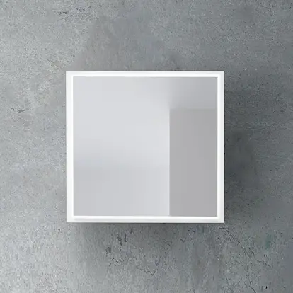 Spegel 4AQUA Luna Med Ram