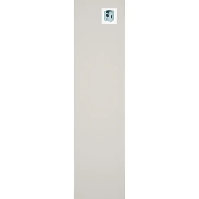 Baderomspanel Fibo 2090-M10 Light Grey med Monteringsskruer