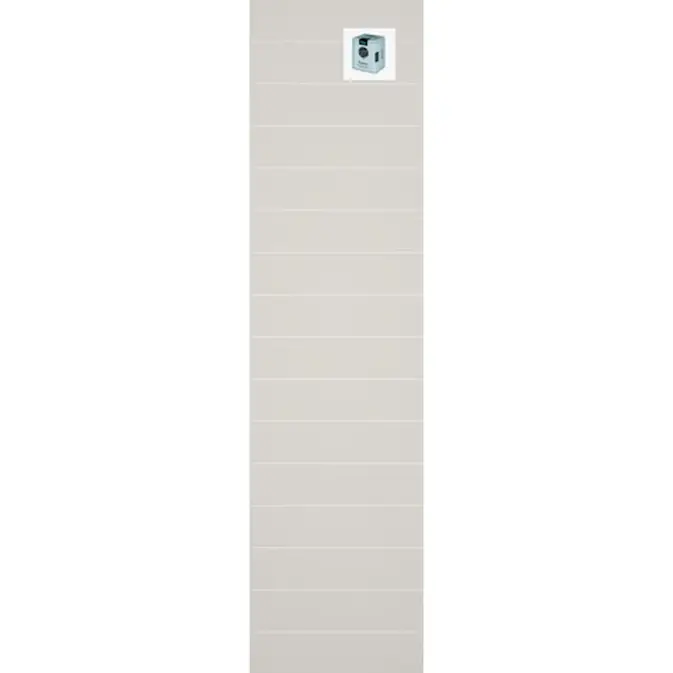 Baderomspanel Fibo 2090-M6015 Light Grey med Monteringsskruer