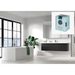 Baderomspanel Fibo 2094-M2030 S White med Monteringsskruer