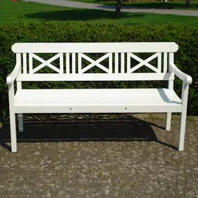 Hagebenk Eden Wood Holmsund Hvit