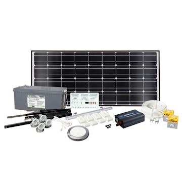 Solcelleanlegg Sunwind Max Power 100W