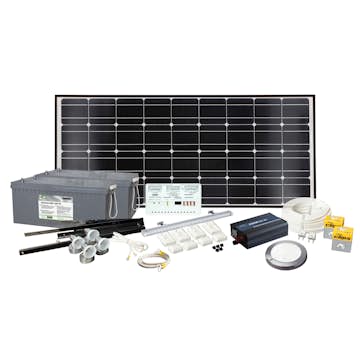 Solcelleanlegg Sunwind Max Power 160W