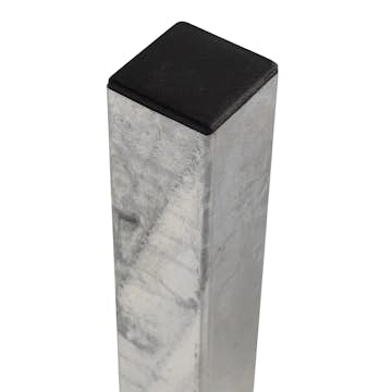 Stålstolpe PLUS 80x80 mm for Nedstøping