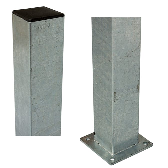 Stålstolpe PLUS 80x80 Varmgalvanisert