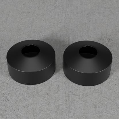 Täckbricka Scandtap Steel Pleasure Cover 33 mm á 2 st