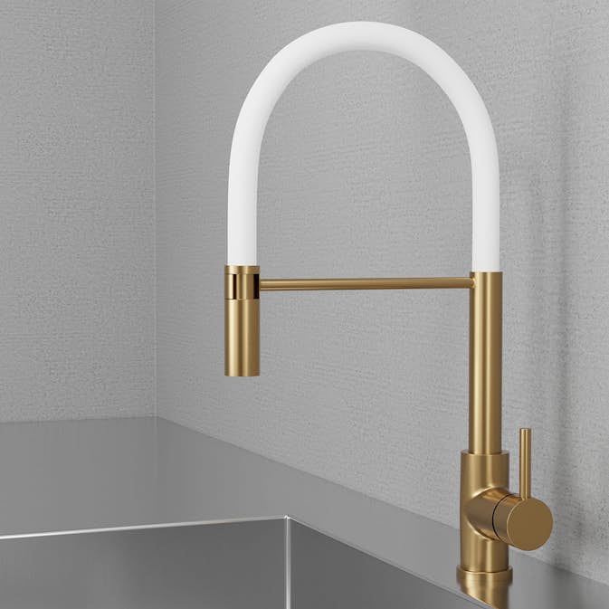 Kjøkkenbatteri Scandtap Steel Pro Rustfritt stål