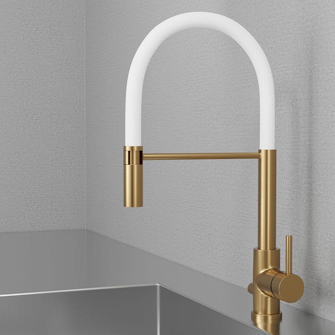 Kjøkkenbatteri Scandtap Steel Pro Rustfritt stål