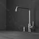 Kjøkkenbatteri Scandtap Steel Square Rustfritt stål