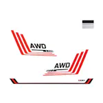 Klistremerker Mammotion til LUBA 2 AWD