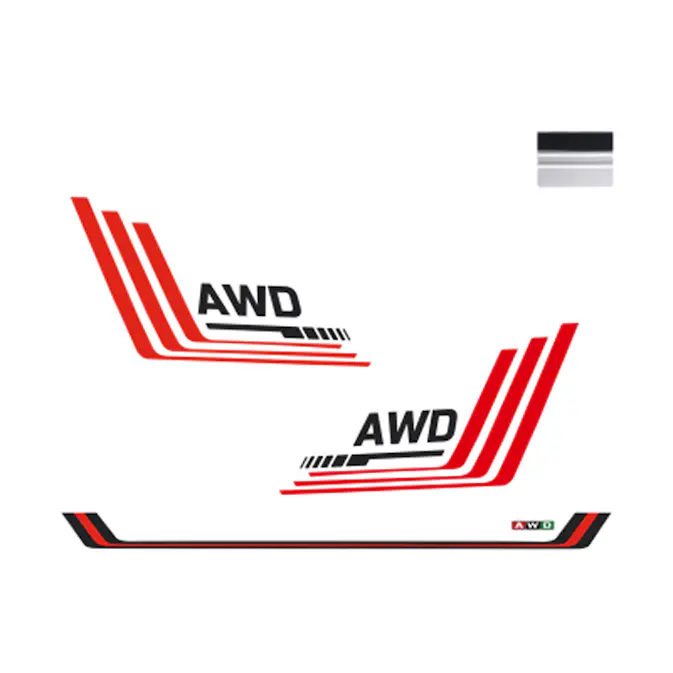 Klistremerker Mammotion til LUBA 2 AWD