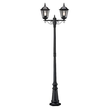 Stolpelampe Gnosjö Konstsmide Firenze 2-arm E27 med Stolpe