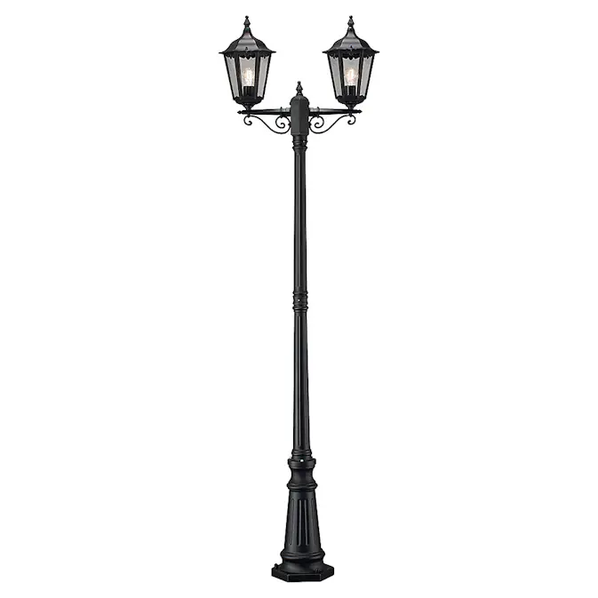 Stolpelampe Gnosjö Konstsmide Firenze 2-arm E27 med Stolpe